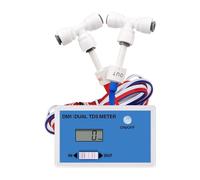 Probador de calidad del agua Digital EC y TDS doble canal, conductividad portátil for piscinas potable,Extensamente probado