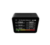 Probador de Calidad del Aire 13 en 1 Tuya WIFI CO2/TVOC/HCHO/PM2.5/PM1.0/PM10/Temperatura/Humedad/Fecha/Alarma/Cronómetro Medidor de CO2