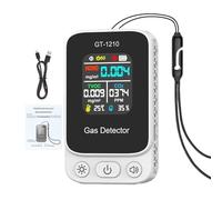 Probador de calidad del aire, sensor profesional en tiempo real, probador de aire alimentado por pilas para el hogar con temperatura y humedad, para el hogar, interior, habitación, coche, hotel