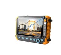 Probador de cámara seguridad CCTV 4K 8MP, Monitor LCD TFT 5 pulgadas for prueba vídeo analógica 4 en 1 TVI AHD CVI, Suite de visión(CCTV Tester IV8W)
