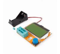 Probador de capacitancia LCR, LCR-T4 Meter Transistor Tester Diode Triode Capacitance SCR Inductance Transistor Meter For MOSFET/JFET/PNP/NPN