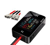 Probador de carga de batería de motocicleta eléctrica de 080 V con analizador de cargador que soporta medición de voltaje, corriente y potencia para pruebas de rendimiento eficientes (para Anderson