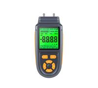 Probador de Carga, Differential Pressure Gauge Digital Manometer Dual Port Air Gas Tester Lcd Backlight Display Battery USB Cable Powered(X2)