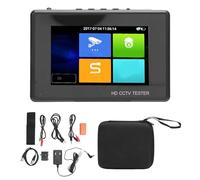 Probador de CCTV de muñeca de 4 pulgadas, probador de cámara analógica Capacitiva IPS 4K H.265 IP CVI TVI AHD para CCTV