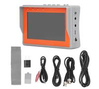 Probador de CCTV para cámaras de seguridad, probador de cámaras analógicas AHD, probador de monitor de video 4.3 en 2 en 1 con entrada VGA e