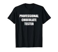 Probador de Chocolate Profesional Camiseta, Hombre, Negro, XXL