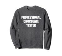 Probador de Chocolate Profesional Sudadera, Unisex para Adultos, Jaspeado Oscuro, XL