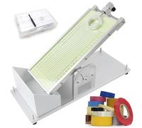 Probador de cinta adhesiva, probador manual de adherencia con ángulo ajustable de 0 a 60 °, diseño de doble soporte para medición de viscosidad en calcomanías, películas y etiquetas