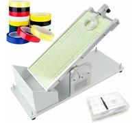 Probador de cinta adhesiva, probador manual de adherencia inicial con 32 bolas de acero, ángulo ajustable de 0 a 60° para cintas sensibles a la presión, ideal para control de calidad