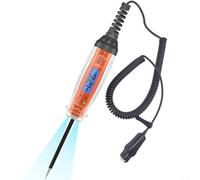 Probador de circuito automotriz con lectura digital clara e iluminación integrada para soluciones de prueba efectivas, probador de circuito digital de luz de prueba automotriz de 3 a 60 V CC