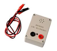Probador de circuito profesional de 9 V fácil de usar con LED y alarmas de zumbador para una fácil detección de fallos eléctricos, probador de circuito de diagnóstico de cables