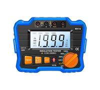 Probador de Condensadores, Megóhmetro digital MH10, comprobador de resistencia de aislamiento, multímetro con pantalla LCD(Nero)