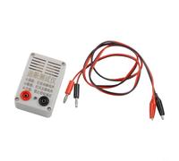 Probador de continuidad del zumbador de 9 V con LED para control de interruptor de PCB de cable de alambre, 100 dB, cuerpo ABS (B)