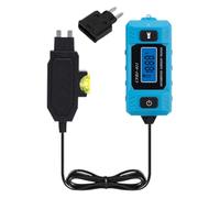 Probador de corriente eléctrica, Probador de fusibles automotriz, Luz LED, Pantalla LCD del detector de corriente eléctrica de alta precisión, Detector de fallas de circuito multifuncional portátil, p