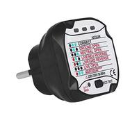 Probador de Diferencial Automático para Enchufe con Detector de Circuito(220V) AST01