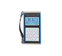 Probador de dureza Probador de dureza de acero fundido con pantalla LCD digital, durómetro portátil de metal Leeb, dispositivo de medición de impacto tipo D, juego de límites de herramientas