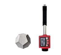 Probador de dureza, Probador de dureza de metal digital 6 en 1 for gama de acero inoxidable HRC, HRB, HB, HS, HL, HV Durómetro muestra valores de escala ro-ckwell(Meter-No Block)