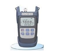 Probador de fibra, 20 unids/set Kit de herramientas de fibra óptica FTTH con fibra Cleaver-70 ~ + 10dBm medidor de potencia óptica, localizador Visual de fallas 10 mw