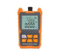 Probador de fibra óptica, Mini Medidor De Potencia Fibra Óptica Portátil, 2 Unidades, -70+6 DBm, Comprobador Atenuación Cable,para Ingeniería de Comunicaciones
