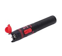 Probador de fibra recargable de 15 km, Locator de falla visual Pen 650nm Fiber Optic VFL Tool con un diseño de prueba de patrón portátil de conector universal de 2.5 mm de 2.5 mm