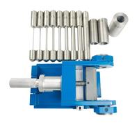 Probador de flexión de película de pintura, mandril de acero inoxidable para pruebas de flexibilidad y elasticidad en la evaluación del revestimiento