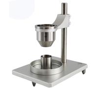Probador de fluidez de polvo de embudo de 60°, analizador de flujo de polvo y densidad a granel con embudos de acero inoxidable, para polvos metálicos y no metálicos