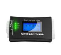 Probador de Fuente de alimentación, Pantalla LCD Digital, probador de Fuente de alimentación para PC para ATX BTX ITX TFX, Alarma automática, múltiples Puertos de conexión