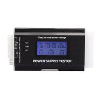 Probador de fuentes de alimentación para computadoras con pantalla LCD, probador de fuentes de alimentación ATX para 20/24 pines SATA P4 P6 P8 PCI-E, herramienta de diagnóstico de