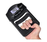 Probador de fuerza agarre, 396 libras/180 kg medidor resistencia a la del dinamómetro mano USB LCD Dinamómetro manual para la materia