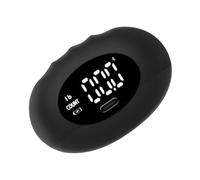 Probador de fuerza de agarre: dinamómetro de presión de 396 lb, pantalla numérica iluminada, sensor de carga portátil, evaluador de fuerza de ejercicio, instrumento de entrenamiento compacto | Mejora