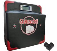 Probador de Fuerza de Boxeo con Guantes de Boxeo, Que Muestra Fuerza y Velocidad, una máquina Perforadora con Altura Ajustable, una máquina doméstica de Boxeo para Colgar en la Pared para niños
