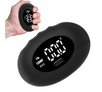 Probador de fuerza de la mano,Probador de fuerza de mano de 180 kg con pantalla LED | Medición de precisión de la toma - para entrenamiento de fitness y lucha en el hogar al aire
