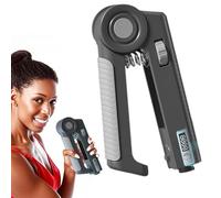 Probador de fuerza de mango, dinamómetro de mano digital | Probador de mango de dinamómetro electrónico del brazo del dedo - Izquierda de entrenamiento digital profesional ajustable para homm