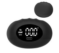 Probador de fuerza de mano | Medidor de fuerza de mano de 390 libras con pantalla LED | Medición de fuerza de agarre de precisión - para gimnasio en casa, entrenamiento, lucha , entrenamiento al