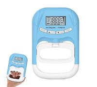 Probador de Fuerza de Mano,Pantalla Digital a Pila - Dinamómetro de Mano Eléctrico para Fuerza de Agarre | para Deportes Entrenamiento Fitness Gimnasio Casa Oficina Viaje Hombres