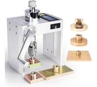 Probador De Fuerza De Unión De Azulejos Probador De Adherencia De Extracción 10kn, Probador De Revestimiento De Pintura Hidráulico Con 14 Plataformas Rodantes, Medidor De Fuerza Digital