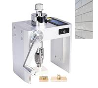 Probador de fuerza de unión de azulejos, probador de fuerza de extracción de pintura con mecanismo hidráulico integrado, 10 bloques de prueba roscados, 2 modos de medición, almacenamiento de datos