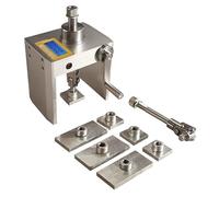 Probador de fuerza de unión de azulejos, probador inteligente de fuerza de tracción con mecanismo hidráulico y 14 bloques de prueba roscados para pruebas de adherencia