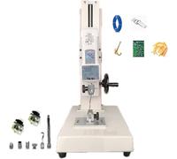 Probador de fuerza digital, banco de pruebas de tracción vertical con manivela, con 5 sondas, 2 abrazaderas, carrera de 270 mm, para pruebas de compresión y tensión 200 N-20 kg