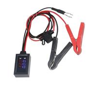 Probador de fugas de batería de automóvil con pantalla LED con monitoreo de voltajes de corriente real para diagnóstico eléctrico automotriz seguro Detector de fugas de corriente automotriz