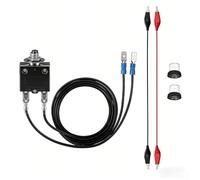 Probador de Fusibles con Clips Cocodrilo 14 AWG(3A) | Incluye fusibles 3A y 5A, para ideal para HVAC, diagnóstico para rápido, evita fusibles quemados, uso repetido