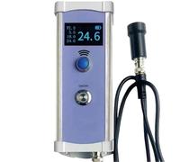 Probador de grosor de grasa para cerdos, analizador de ganado portátil con pantalla LCD de 1.3 pulgadas, mide 4-40 mm, ideal para granjas y gestión de ganado
