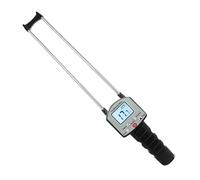 Probador de humedad de forraje con pantalla LCD, medidor de humedad de heno portátil, detector de contenido de agua del 0 al 80%. Bajo error, alta sensibilidad