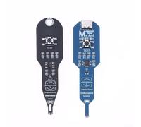 Probador de inductancia de placa de circuito para reparación de placa base, herramienta de prueba de bobina precisa con indicador para detección rápida de fallos, operación simple con un solo botón (A