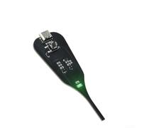 Probador de inductancia para inducción electromagnética, medidor preciso para la detección de fallas en placas electrónicas, indicador LED rápido, diseño compacto para reparación, negro, 8 x 1,6 cm (C