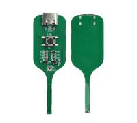 Probador de inductancia para reparación de placa base, herramienta digital de detección de fallos de bobina con indicador LED, probador de circuito PCB portátil para electrónica de teléfono, 6 x 2 cm