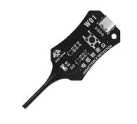 Probador de inductancia W01 Detectores de inductor con procesamiento rápido de virutas y diseño ergonómico para reparación de campo, herramienta de medición de inductancia portátil