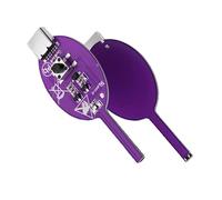 Probador de inductor de mano recargable con alertas LED, herramienta compacta para análisis de placa de circuito y medidor de inductancia portátil Electroni