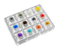 Probador de interruptor de teclado portátil - kit de muestreador de eje múltiple, herramienta de prueba de precisión mecánica | Estación de evaluación de respuesta táctil, tablero de eje compacto con