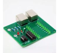 Probador de la continuidad del cable de red de DIY con los componentes soldados ZYKJ-296